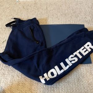 Hollister Navy Blue Joggers Size Small
